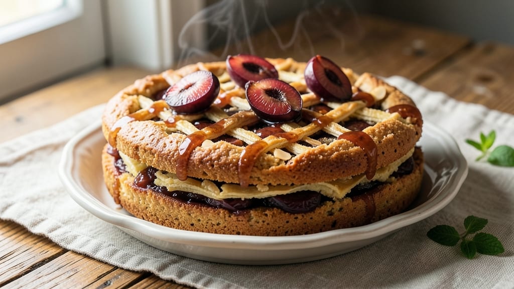 Almond Flour Plum Cake Recipe: Nutty Crunch and Juicy Fruit Harmony