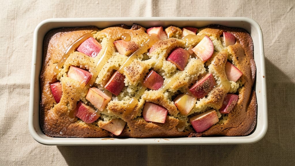 Apple Cake in Loaf Tin Recipe: Spiced Streusel Crown Over Moist Layers